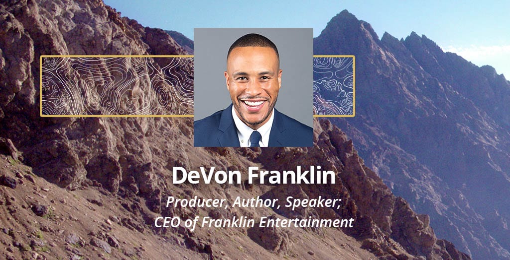 DeVon Franklin will be apart of the GLS19 Faculty.