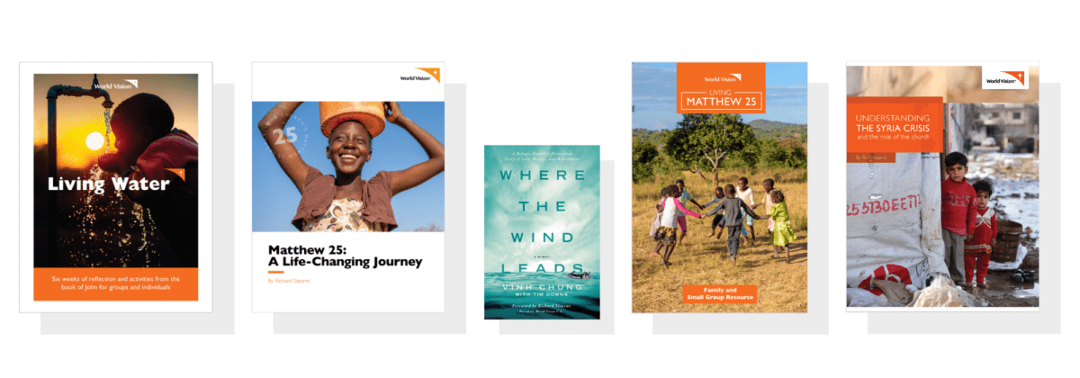 The World Vision provides multiple free resources for people who attend The Global Leadership Summit.