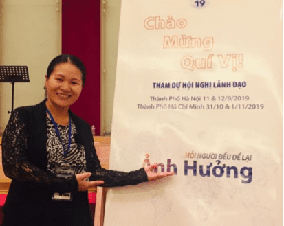 Luu attendee in Vietnam