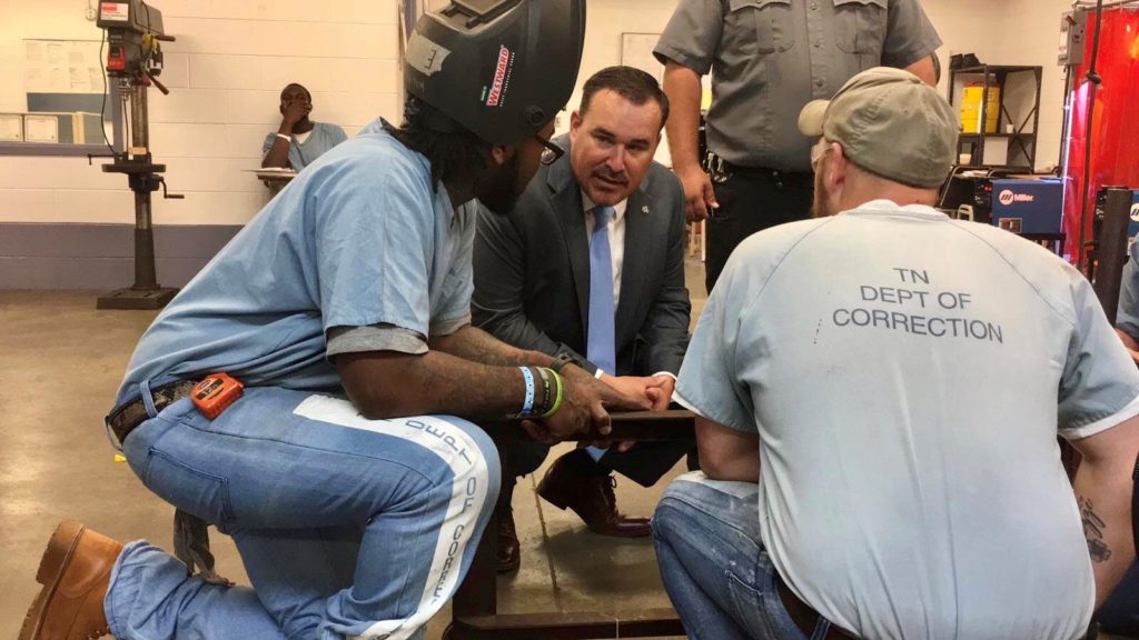 Josh Smith with Inmates